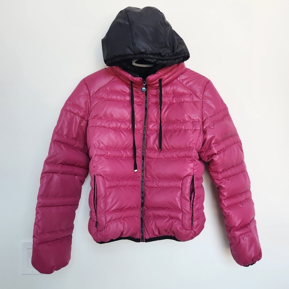 Pink Puffy Winter Coat - Picture 1 of 12